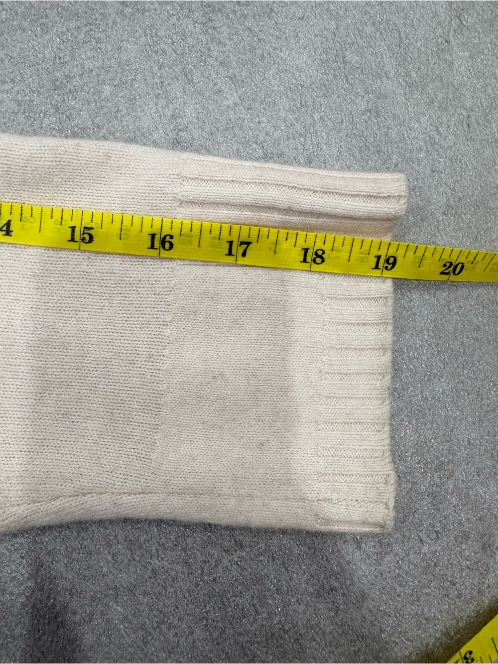 Luisa Cerano V-Neck Cream Wool Cashmere Slouchy Sweater - Picture 9 of 9